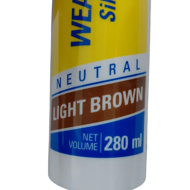 Silicone Sealant Light Brown – Tek Bond by Saint Gobain Weatherproof 400gm (280ml) Gap Filling (2953)