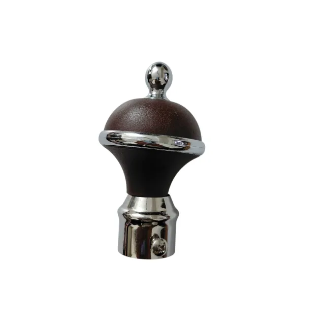 Curtain bracket steel with brown finish for 1" pipe (pack of 2pc bracket only) regular (2963)