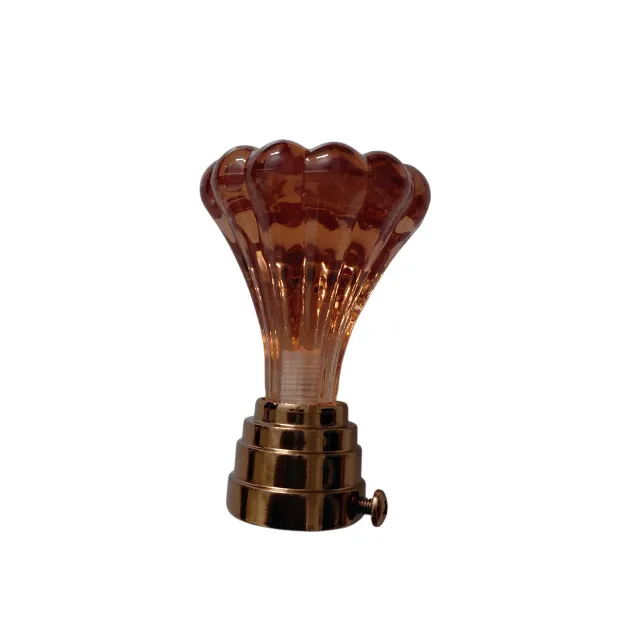 Curtain bracket Red Acrelic finish for 1" pipe (pack of 2pc bracket only) SV-513 (2969)