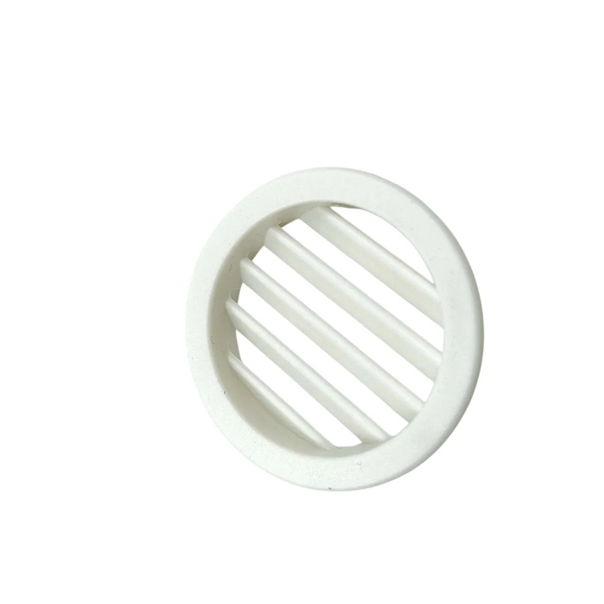 Ebco Air Ventilation Grill Jali VG40 | 40mm Round PVC | White and Black Cabinet Airflow Vent(2230)