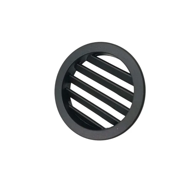 Ebco Air Ventilation Grill Jali VG40 | 40mm Round PVC | White and Black Cabinet Airflow Vent(2230)