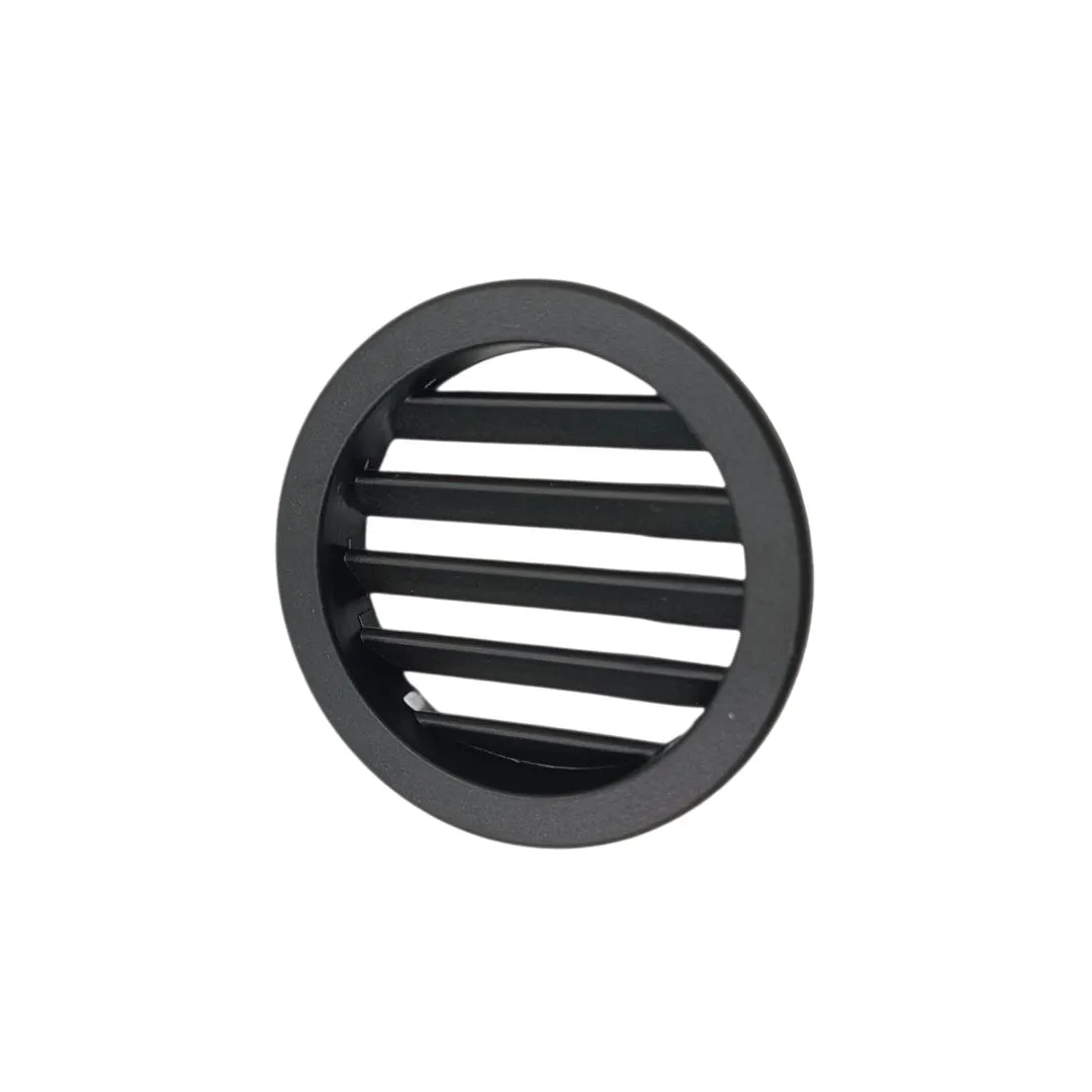 Ebco Air Ventilation Grill Jali VG40 | 40mm Round PVC | White and Black Cabinet Airflow Vent(2230)