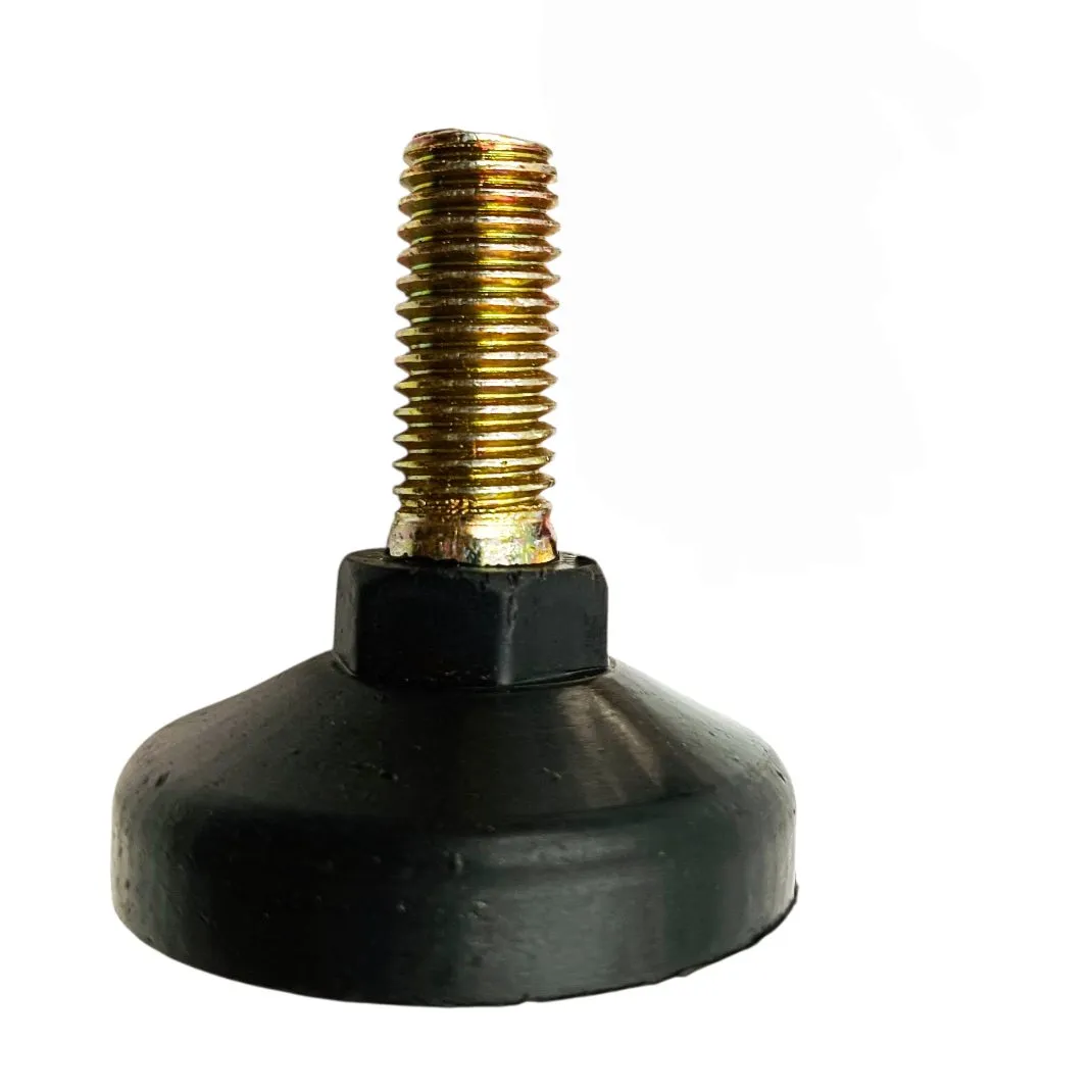 Ebco Plinth Screw Bush with Bolt M12×24mm PSB1224 Black| 38mm Bush Width | Adjustable (2977)