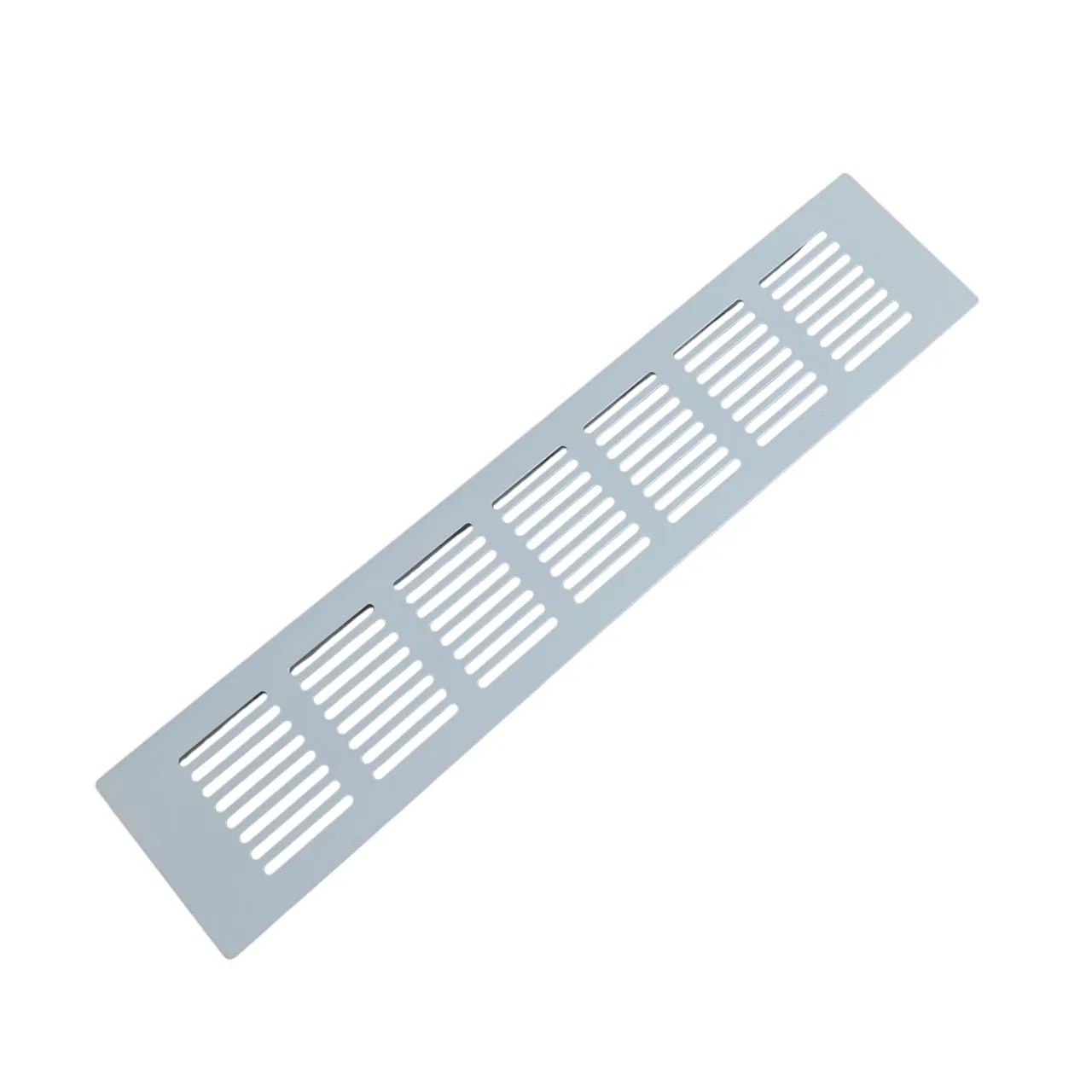 Ebco Air Ventilation Grill Jali White Aluminium – Rectangular width-2.5" x length- 4", 6", 9", 12", 18" (ASGS Series) (2348)