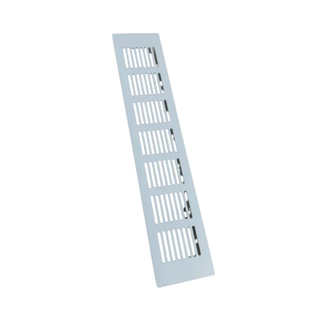 Ebco Air Ventilation Grill Jali White Aluminium – Rectangular width-2.5" x length- 4", 6", 9", 12", 18" (ASGS Series) (2348)