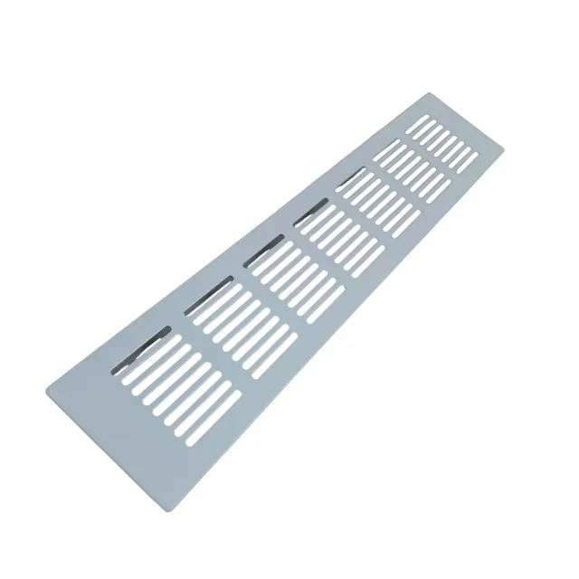 Ebco Air Ventilation Grill Jali White Aluminium – Rectangular width-2.5" x length- 4", 6", 9", 12", 18" (ASGS Series) (2348)