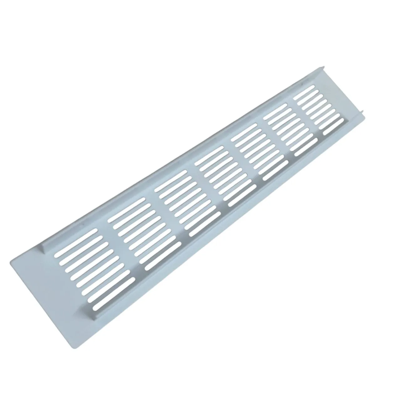Ebco Air Ventilation Grill Jali White Aluminium – Rectangular width-2.5" x length- 4", 6", 9", 12", 18" (ASGS Series) (2348)