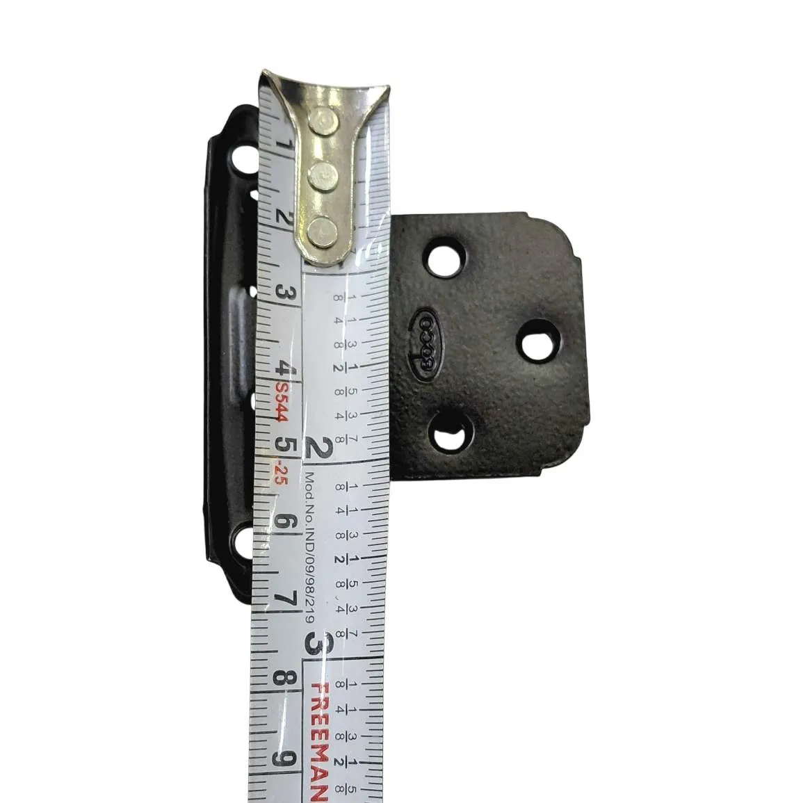 Ebco Cranked Hinge with Spring HKPC1-BR – 180° Opening, Soft Catch, Brown Finish,Cabinet Hinge set of 2pcs(2982)