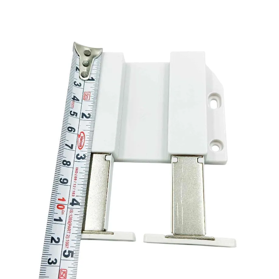 Cabinet Push to Open Door Catcher White Double Push Magnet for Handle-Less Doors (1268)