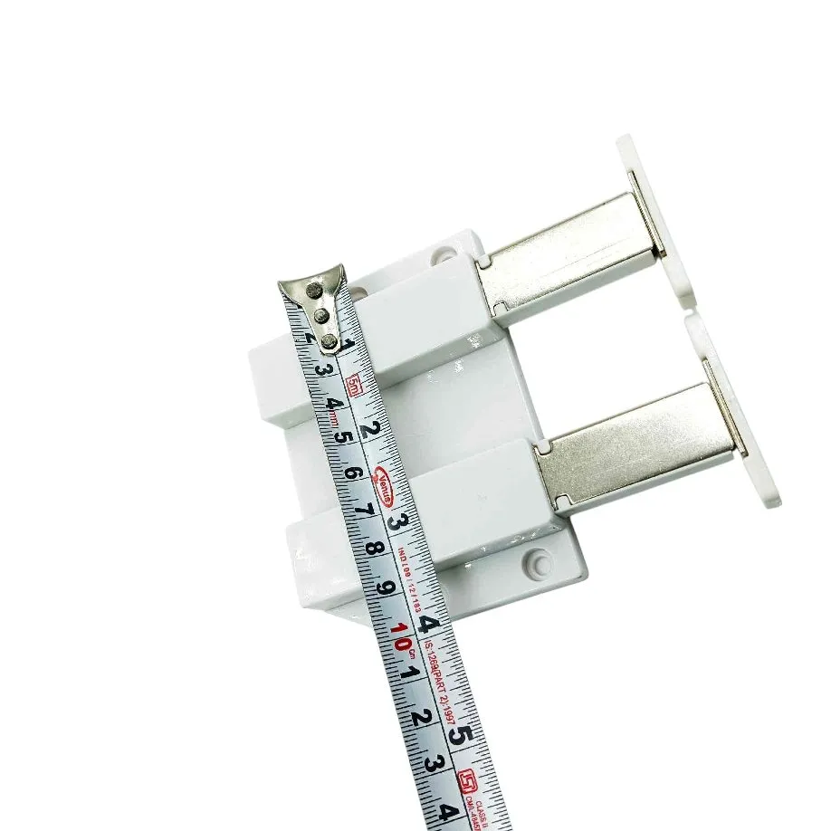 Cabinet Push to Open Door Catcher White Double Push Magnet for Handle-Less Doors (1268)