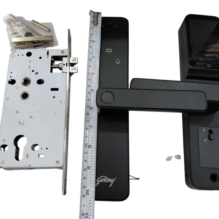 Godrej Smart Lock Neo Pro View Digital Lock with HD Camera 9690 | WiFi App, Fingerprint, PIN, RFID,Mobile APP| 7-in-1 Access | 3-Year Warranty(3002)