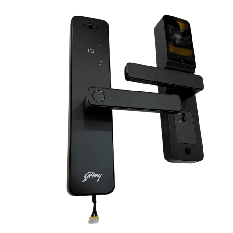 Godrej Smart Lock Neo Pro View Digital Lock with HD Camera 9690 | WiFi App, Fingerprint, PIN, RFID,Mobile APP| 7-in-1 Access | 3-Year Warranty(3002)