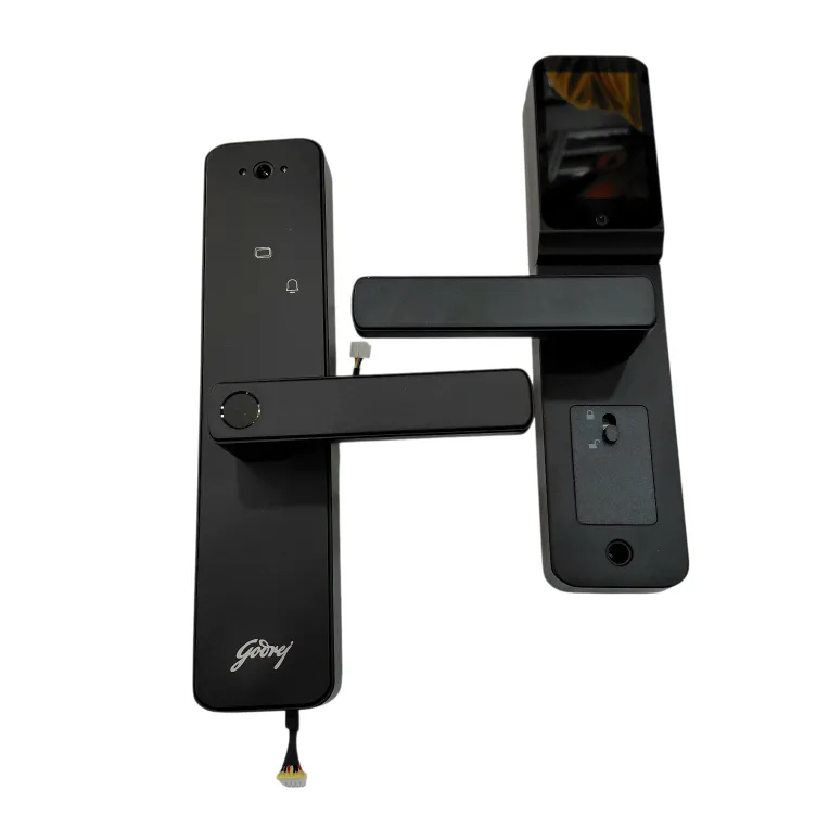 Godrej Smart Lock Neo Pro View Digital Lock with HD Camera 9690 | WiFi App, Fingerprint, PIN, RFID,Mobile APP| 7-in-1 Access | 3-Year Warranty(3002)