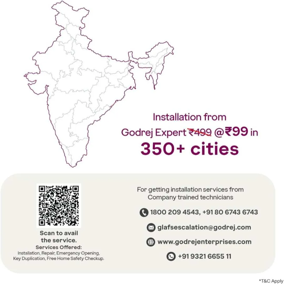 Godrej Smart Cabinet Lock Black Advantis Astron 9799 | Fingerprint, Bluetooth| Mobile App | Passage Mode |Digital Furniture Lock| 3 Yrs Warranty (3006)