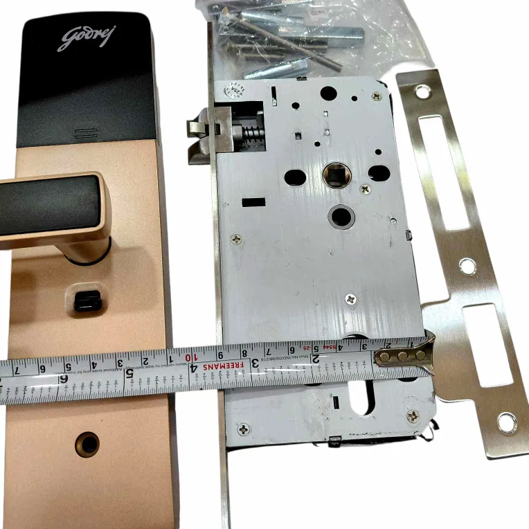 Godrej Neo Connect Digital Maindoor Door Lock Rose Gold– 5 Access Modes Smart WiFI and Bluetooth, App Control, Fingerprint + PIN + RFID 3-Year Warranty (3007)
