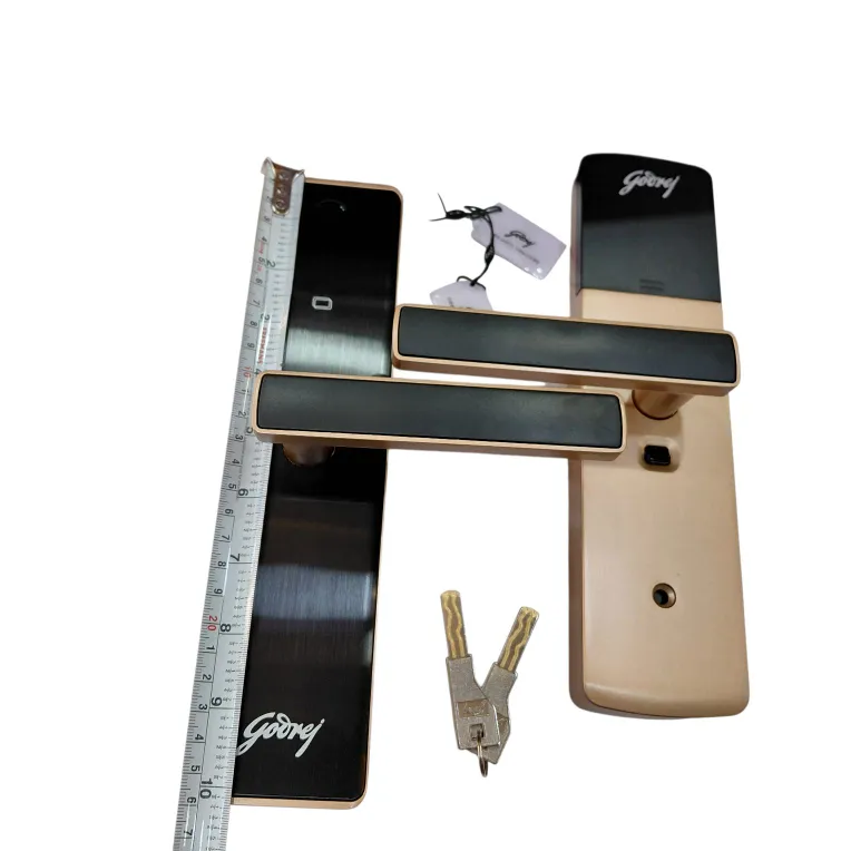 Godrej Neo Connect Digital Maindoor Door Lock Rose Gold– 5 Access Modes Smart WiFI and Bluetooth, App Control, Fingerprint + PIN + RFID 3-Year Warranty (3007)