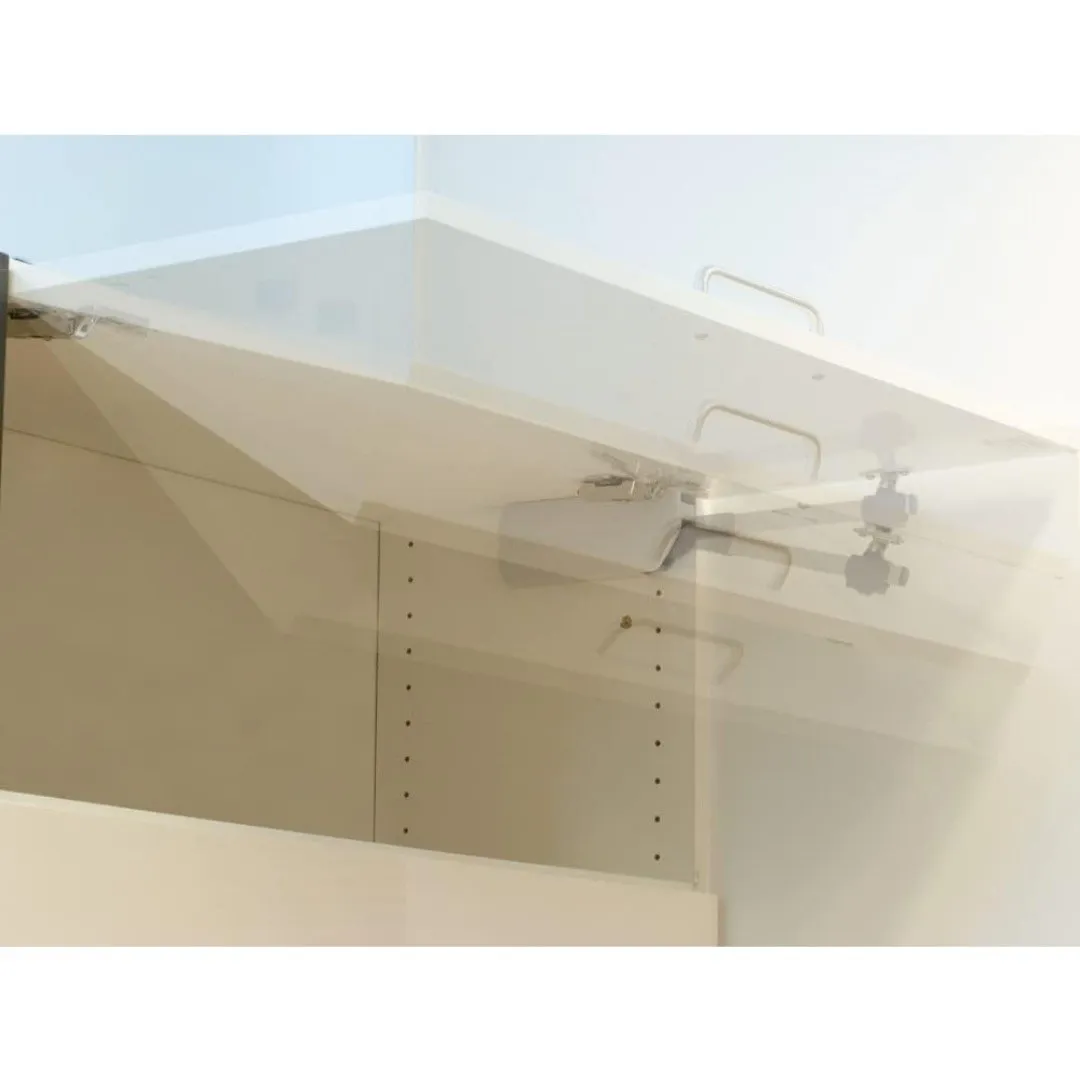 Single Door Hydraulic Lift-Up System Soft Close for Kitchen Cabinets | Easy Lift-Up Mechanism(1184)