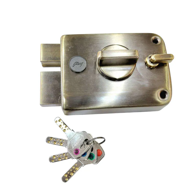 Godrej Ultra XL+ Twinbolt 1CK Deadbolt Maindoor Lock Antique Brass 6085AB | 5 years warrenty | Free Installation (1556)