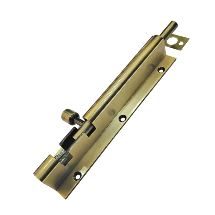 Super Marble L Tower Bolt Antique Finish | Aluminium Heavy 4", 6", 8",12",18" For Wardrobe (1656)