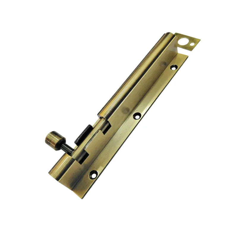 Super Marble L Tower Bolt Antique Finish | Aluminium Heavy 4", 6", 8",12",18" For Wardrobe (1656)