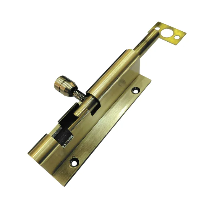 Super Marble L Tower Bolt Antique Finish | Aluminium Heavy 4", 6", 8",12",18" For Wardrobe (1656)