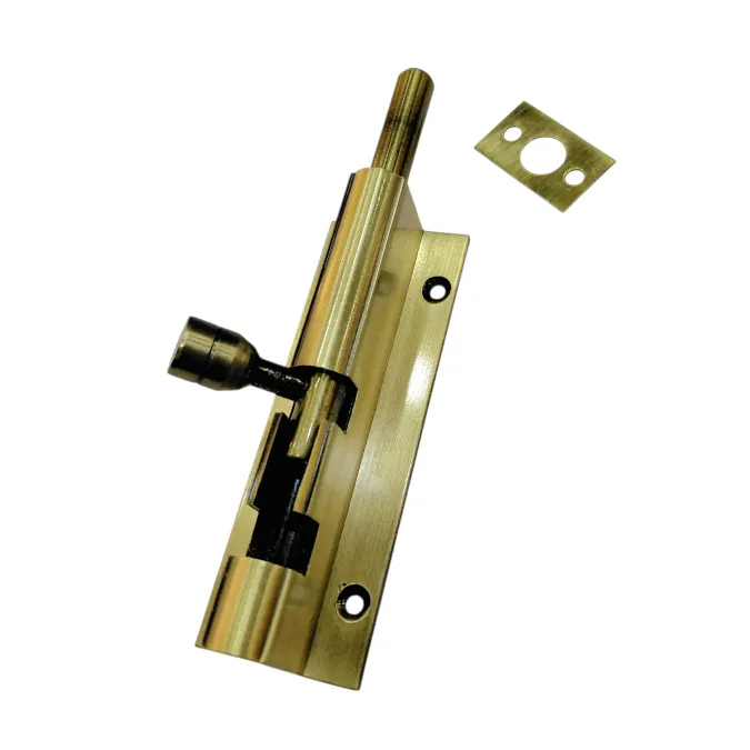 Super Marble L Tower Bolt Antique Finish | Aluminium Heavy 4", 6", 8",12",18" For Wardrobe (1656)