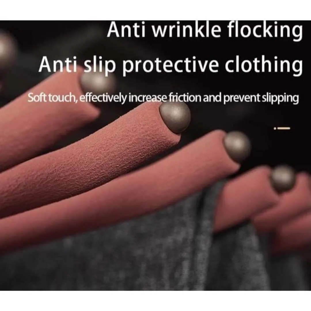 Wardrobe Organizer Pull Out Trouser/Saree Rack Soft Close Double Row 20 Arms Mocha Finish 650mm (3031)