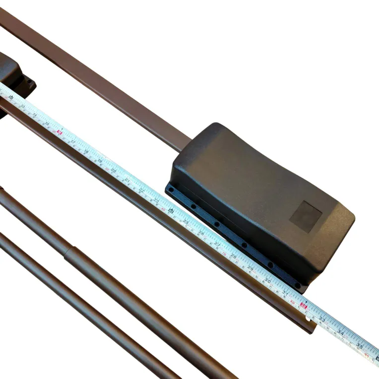 Wardrobe Pull Down Hanger Soft Close Mocha Finish Adjustable Cloth Lifter Width-(830mm–1150mm) (3032)