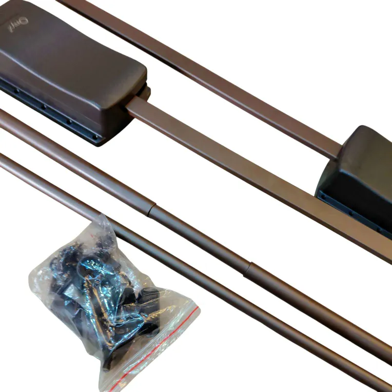 Wardrobe Pull Down Hanger Soft Close Mocha Finish Adjustable Cloth Lifter Width-(830mm–1150mm) (3032)