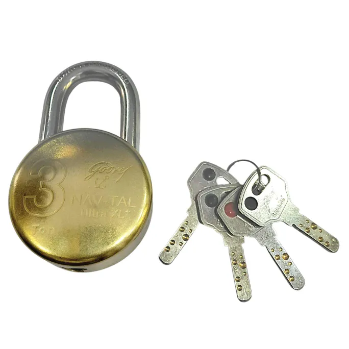Godrej Padlock Nav-Tal Ultra XL+ 5100 | 65mm | 3 Ton Capacity | Main Door, Gate & Shutter Lock | 1 Year Warranty(1028)