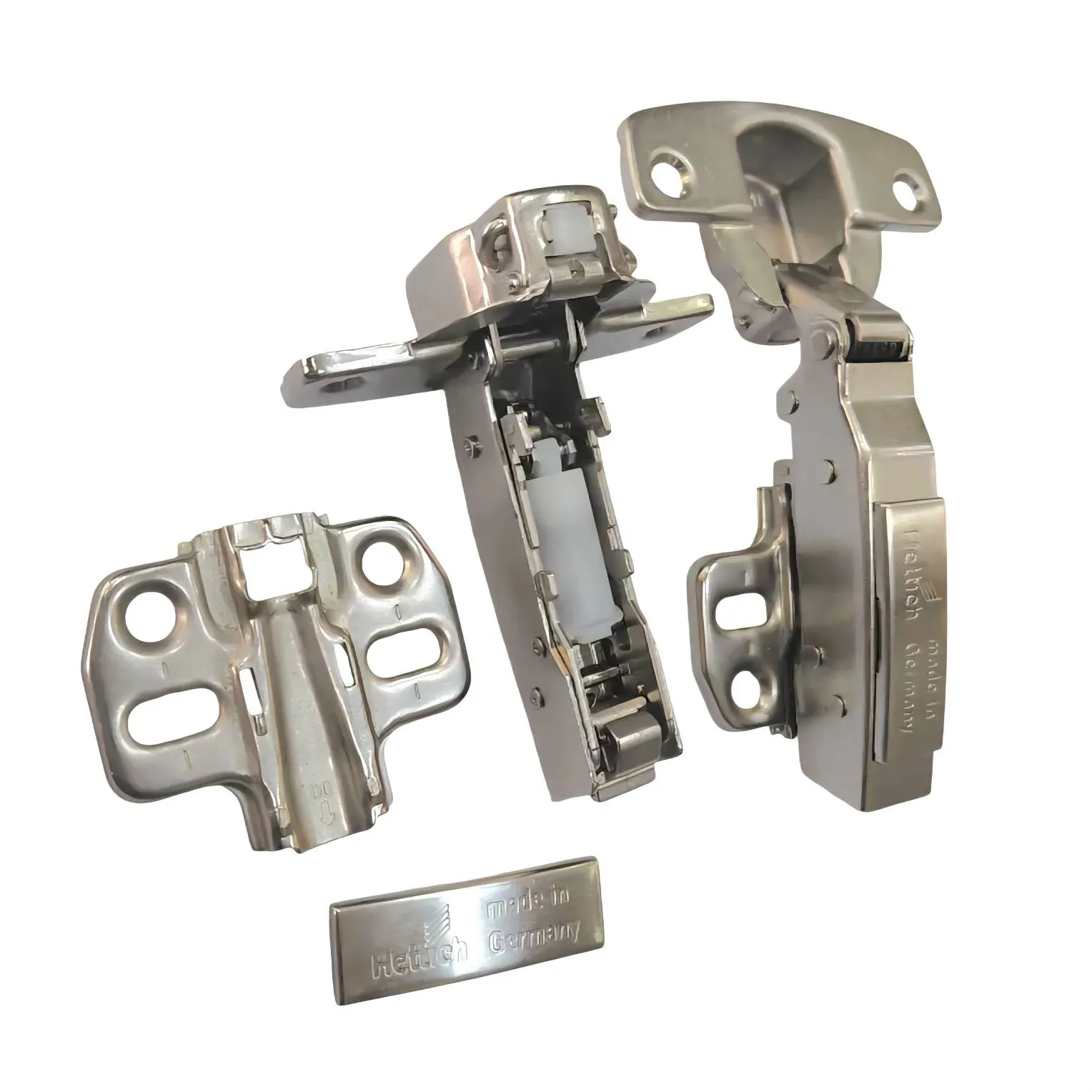 Hettich Sensys 8645i Soft Close Hinge Steel Nickel Plated 935277300 | 0 , 9.5 and 16 crank | German Quality | For 15–24mm Doors | 10 Year Warranty  (1527)
