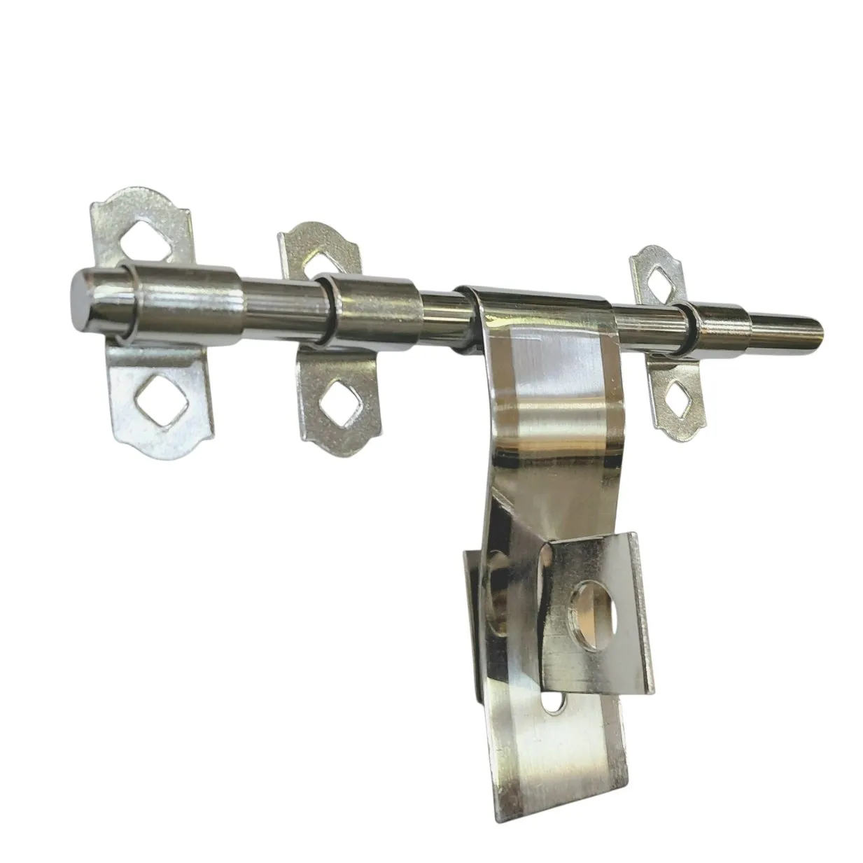 Door Aldrop Stainless Steel 8 Inch with 12mm Rod for Bedroom, Main and Office Door (1507)