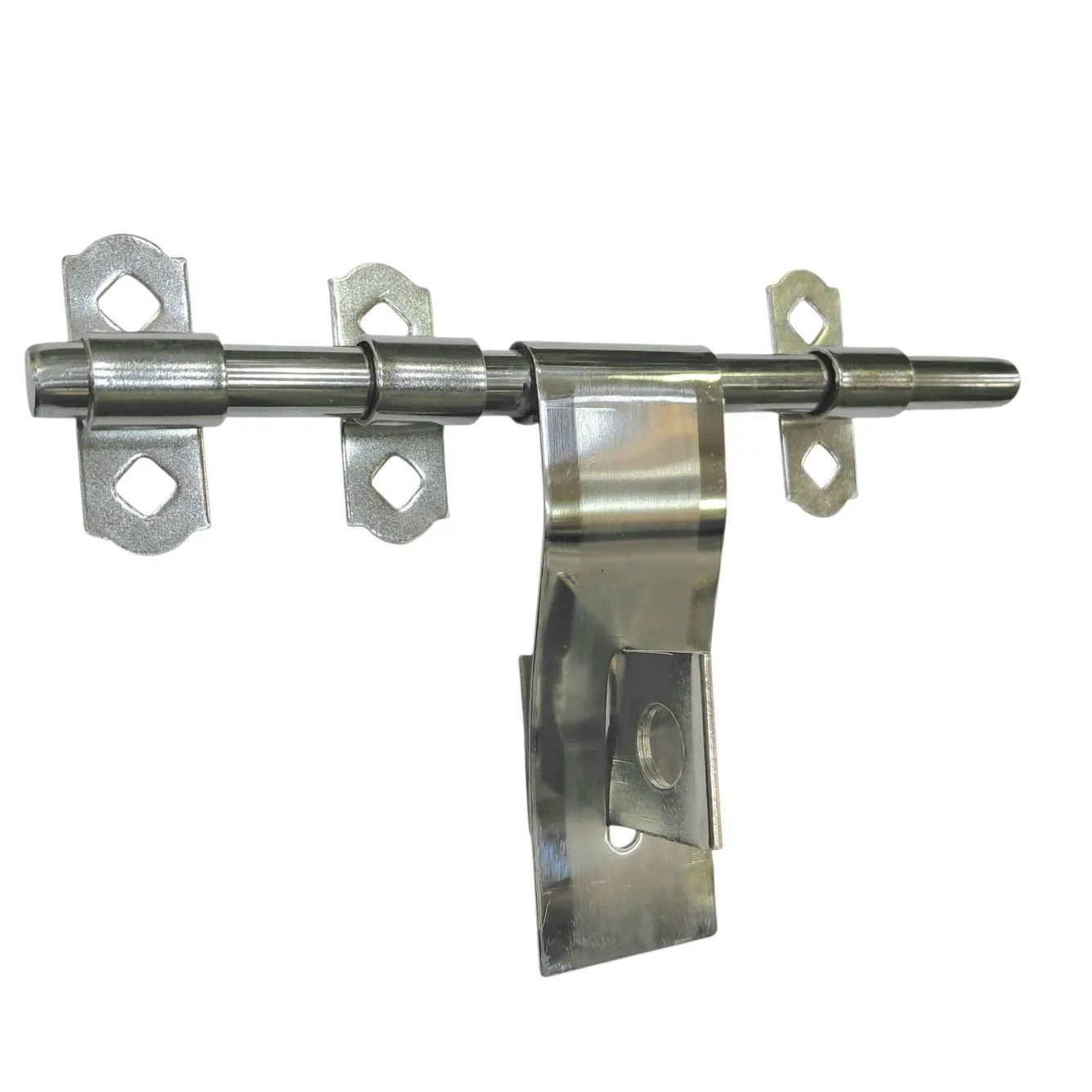 Door Aldrop Stainless Steel 8 Inch with 12mm Rod for Bedroom, Main and Office Door (1507)