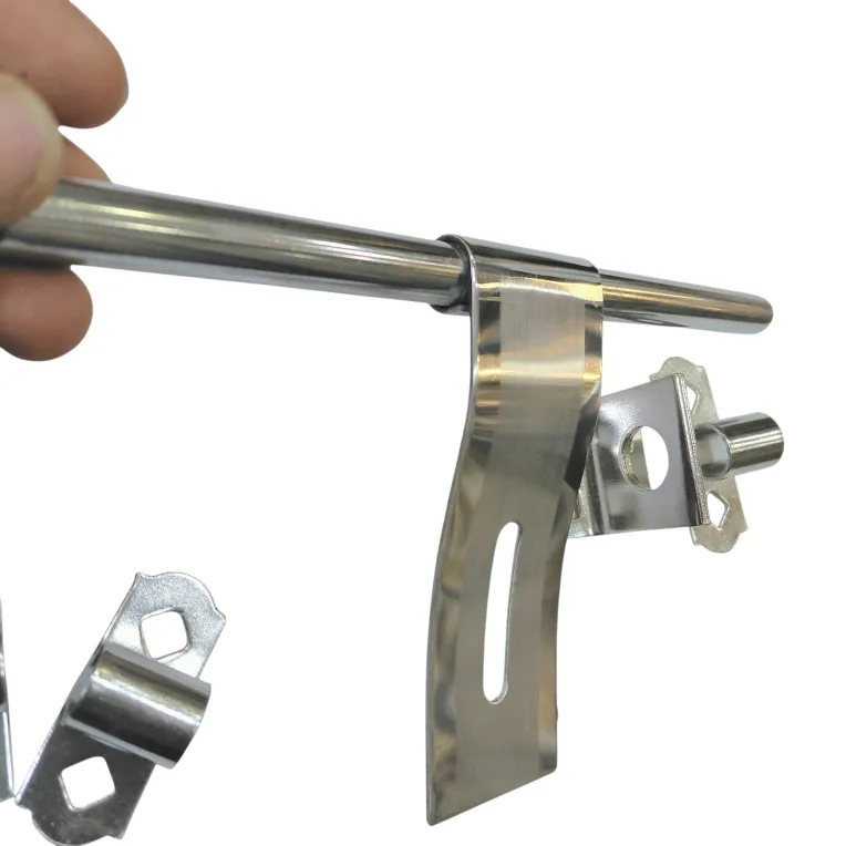 Door Aldrop Stainless Steel 8 Inch with 12mm Rod for Bedroom, Main and Office Door (1507)