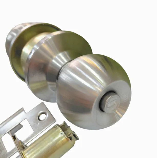 Godrej Cylindrical lock keyless 5805 stainless steel for bathroom (without key) 2years warrenty (60mm latch)(1589)