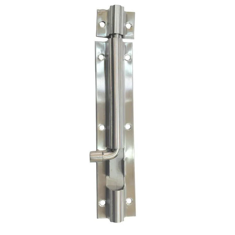 Tower Bolt Stainless Steel Medium 10mm Rod | 4, 6 and 8 Inch | Round (1514)