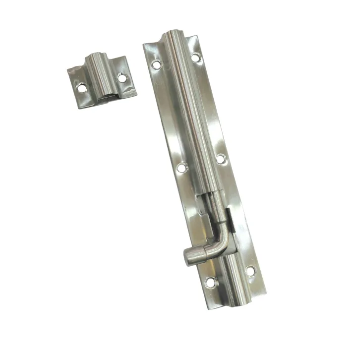 Tower Bolt Stainless Steel Medium 10mm Rod | 4, 6 and 8 Inch | Round (1514)