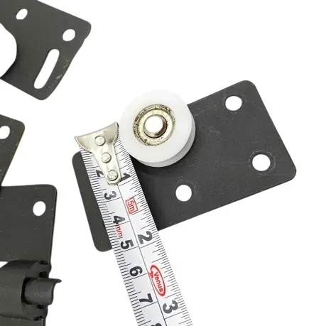 Sliding Wardrobe Door Wheel Set Roller For Doom Track - Complete Fitting Kit for Cabinets & Lofts (1 Door Set)(1216)