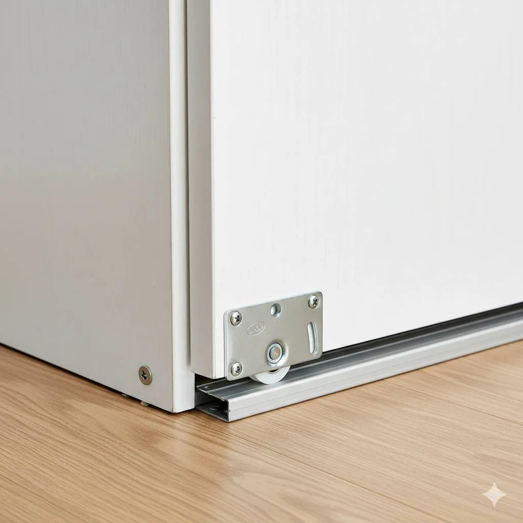 Ebco HS-45-DT Sliding Door Wheel for Hi-Slide 45 | Dome Track Compatible Roller Set (1644)