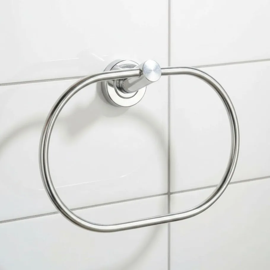 Towel Ring Oval Shape Stainless steel 6mm Solid Rod Heavy Towel Hanger (3046)