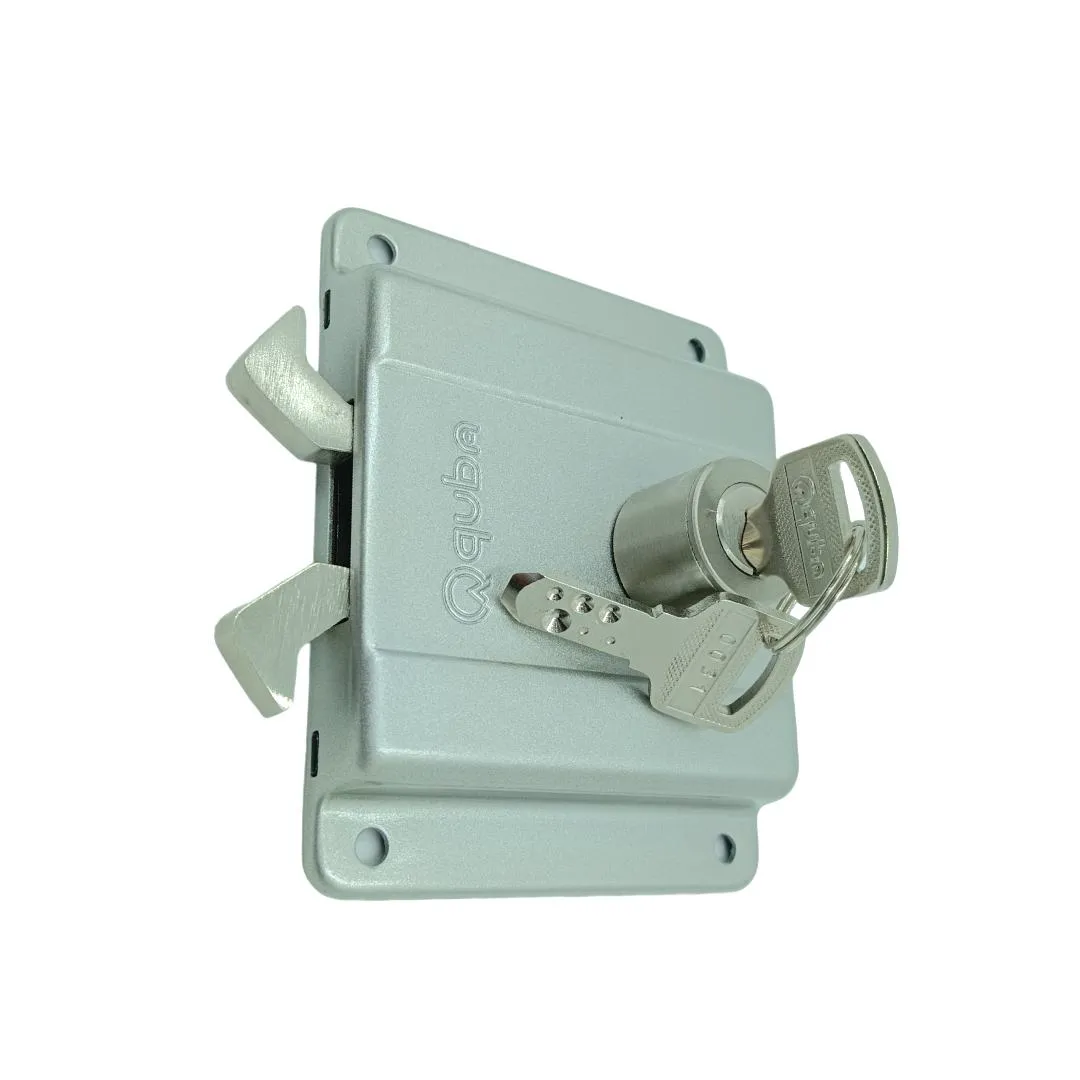 Sliding Door Side Lock Quba Furniq Q-203-SSL-25-SS Hook type 25mm with ultra key 3 years warrenty (2121)