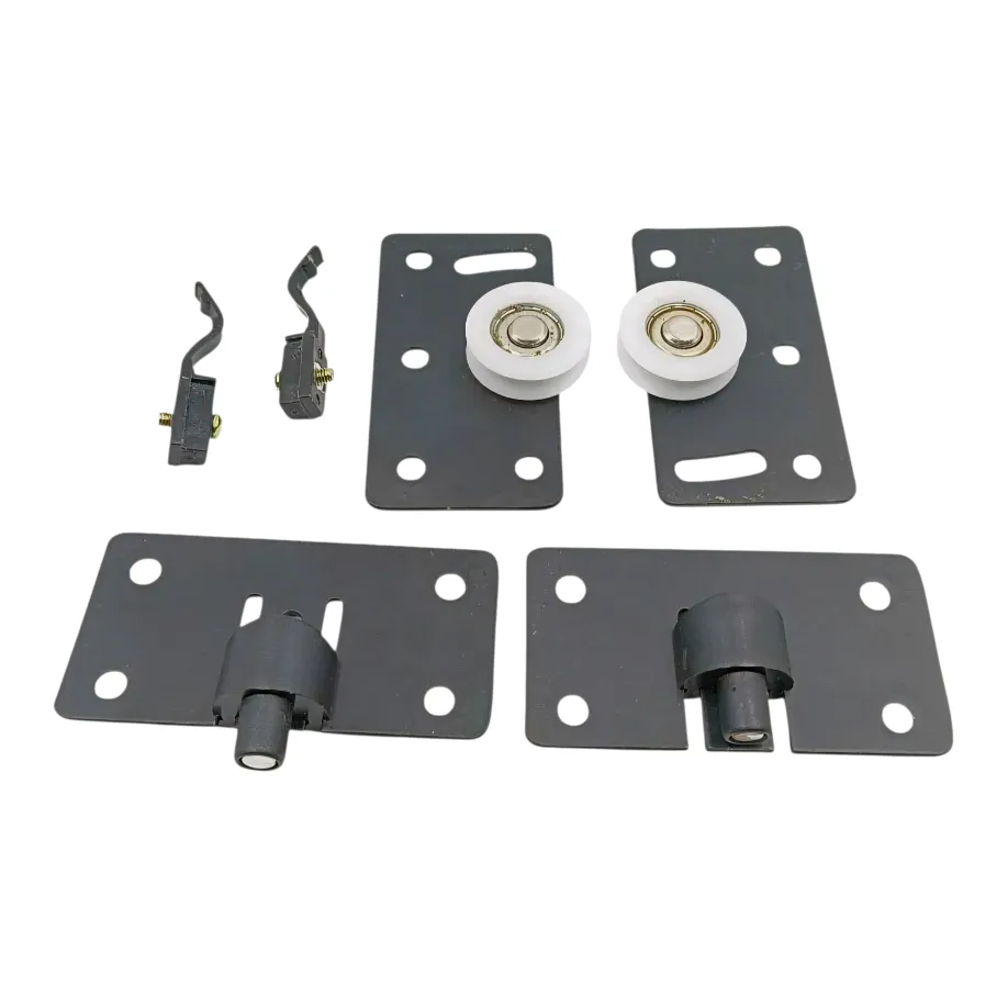 Sliding Wardrobe Door Wheel Set Roller For Doom Track - Complete Fitting Kit for Cabinets & Lofts (1 Door Set)(1216)
