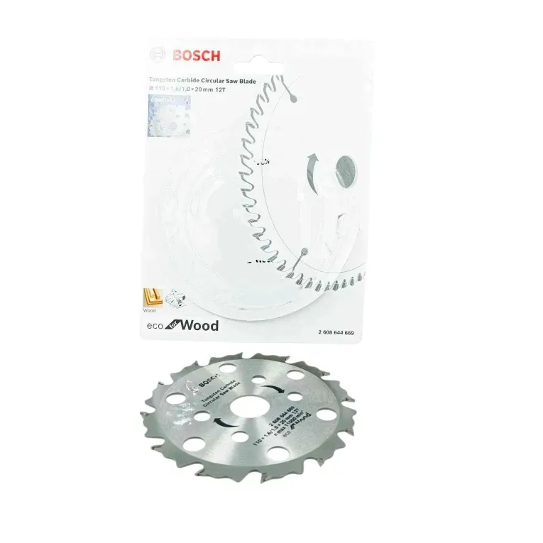 Bosch Circular Saw Blade 110mm (4") 12 Teeth - Wood Cutting (1121)