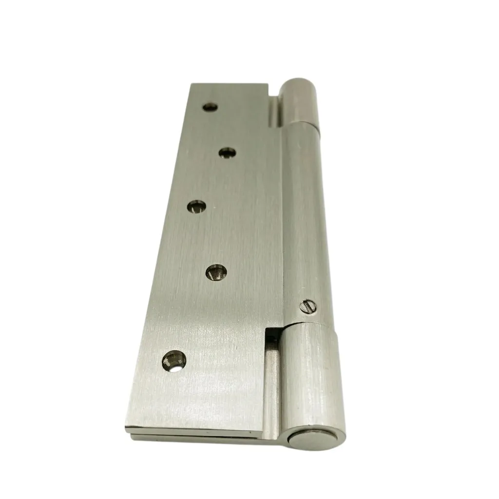 4 Inch Spring Door Hinge Soft Close Brass S.S Finish 4"*1-1/4"*5/32" Heavy Door Closer (Pack Of 1 pc )(1890)