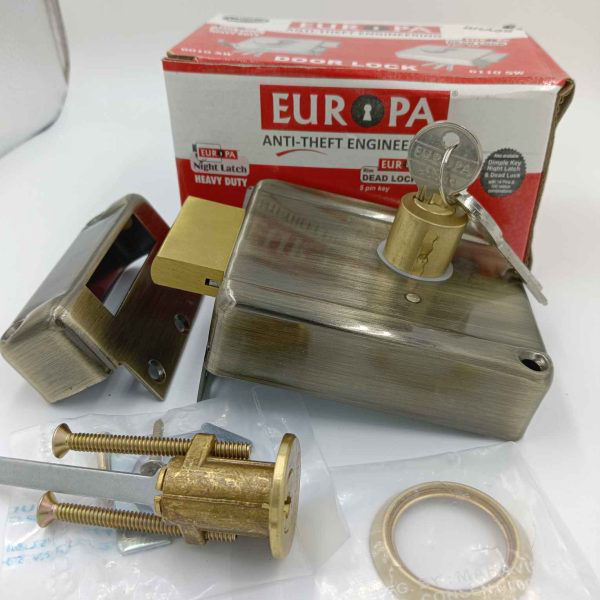 Europa maindoor lock 6120AB 2CK antique finish