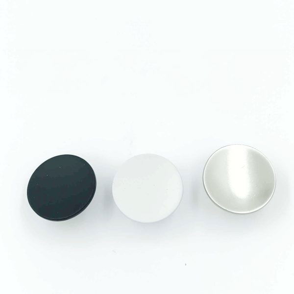 Drawer knob round 32mm white,black