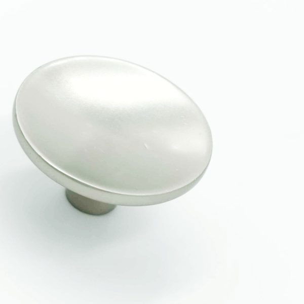 Drawer knob round 32mm white,black