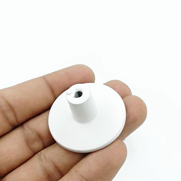 Drawer knob round 32mm white,black