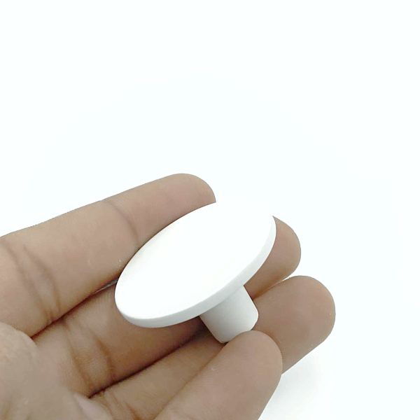 Drawer knob round 32mm white,black