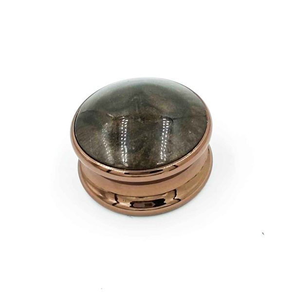 Drawer knob 35mm round Gold/white,Antique/brown,